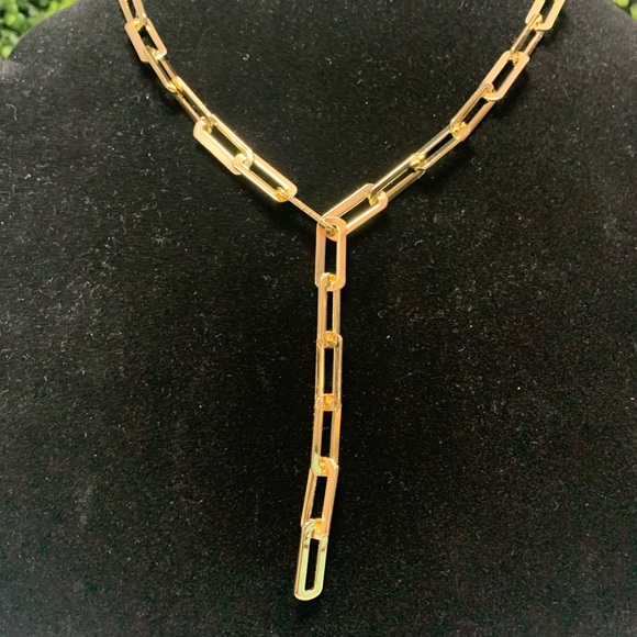**FINAL $ DROP** Park Lane “COLLINS” Gold Link Necklace - Picture 4 of 5